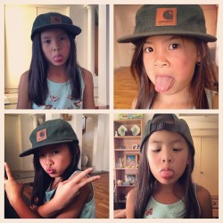 My #cousin is #cute #carhartt #5panel #lame #bored #toocute #derp
