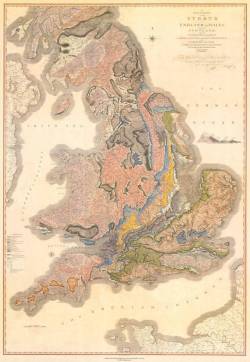 thelandofmaps:  The first geological map of a country ever produced
