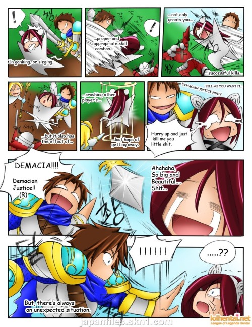 http://www.imagefap.com/pictures/4766833/1-Kimmundo-When-Servers-go-Down-League-of-Legends-Hentai-English Read the full adventure!