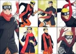 simanh95:  Naruto with the red scarf❤❤❤