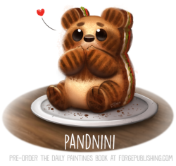 cryptid-creations:  Daily Paint 1641. Pandini by Cryptid-Creations