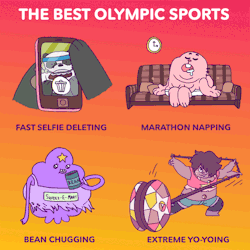 Which sport would you win a gold medal in? 
