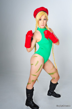 That cammy cosplay was a pain to make. I think it would be a