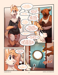 “609″ - Pg. 2~Two roommates, Olli and Ian, get into some
