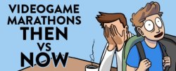 dorkly: Videogame Marathons, Then and Now For more comics, go