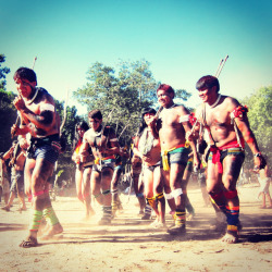 Via Walk in BeautyYawalapiti people from Xingu National Park, the largest indigenous reservation in the world, in the Brazilian Amazon