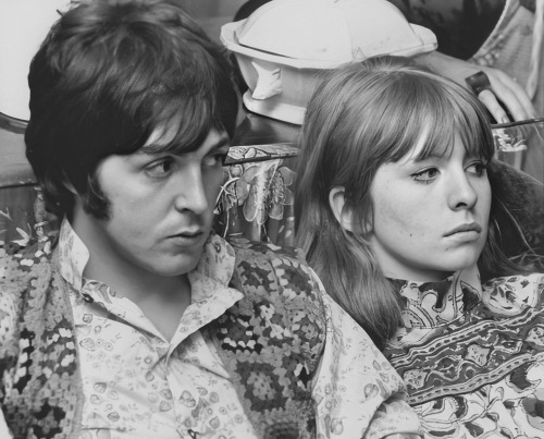 1967mccartney:  Beatle Paul McCartney & Jane Asher photographed