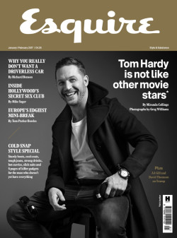 tomhardyvariations:  UK Esquire January/February 2017 | photographs