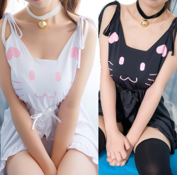 (via Cat String Nightgown · Pocket Tokyo · Online Store Powered