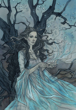 asylum-art:Magical fairytales illustrated by Liga Klavinon DeviantArt, 