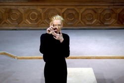 ritualistics:  Olivier Saillard, “Eternity Dress” with Tilda