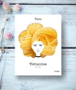 sixpenceee:  Cleverly created pasta box designs by Moscow based