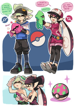 gomigomipomi:  That pokeball is the Squid Ball. 