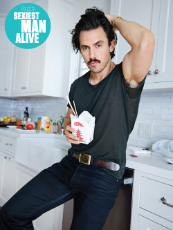 ventimiglia: milo ventimiglia’s sexiest day in the kitchen