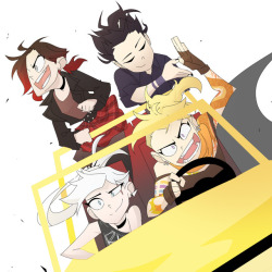 onefourthdork: lazy lazy rwby rock and trying to not think about