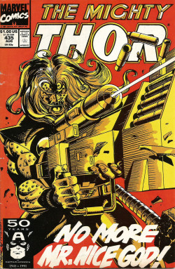 Thor, No. 435 (Marvel Comics, 1991). Cover art by Ron Frenz and