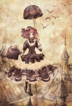 Mary Poppins by belialchan