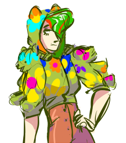 stellarursa:  A makishima wearing my favorite coat B))) 