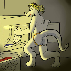 Dragons in Jocks - BariusMan, how could I forget to do the laundry? 