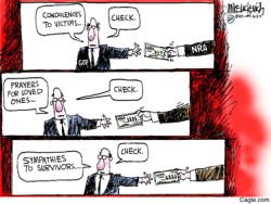 cartoonpolitics:  (cartoon by Mike Luckovitch)