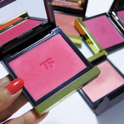 makeupbox:  My Tom Ford Blushes — There were quite a few questions