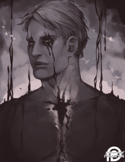 Last doodle for tonight~~ Mads in Death Stranding makes me wanna