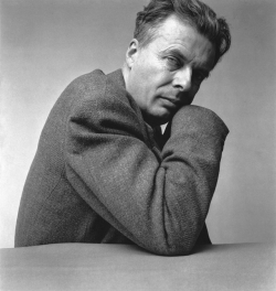 voxsart: Wednesday Tweed Mood. Aldous Huxley, 1950. 