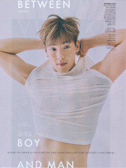 fymonsta-x:(SCAN) MONSTA X Shownu for ELLE (August issue) (1,