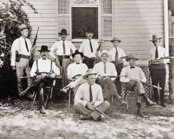 rustictxranch: A group of Texas Rangers in South Texas, circa