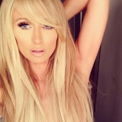 getofftheinternerd:  parishilton:  On set of my album cover shoot.