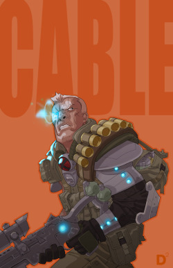 xombiedirge:  Cable by Dan Duncan / Blog
