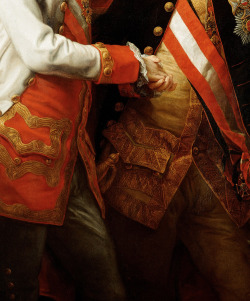 jaded-mandarin:  Emperor Joseph II with Grand Duke Pietro Leopoldo