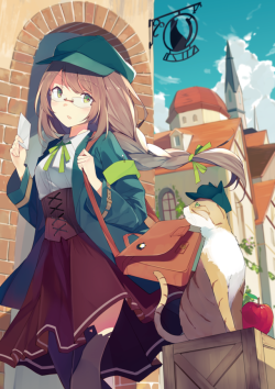 ashima-flourish:  サークル「理ろぐ」様『  「インストーラーで配ろう！』表紙イラスト 