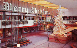 xmashop:  Southdale Shopping Mall Edina MN Merry Christmas display