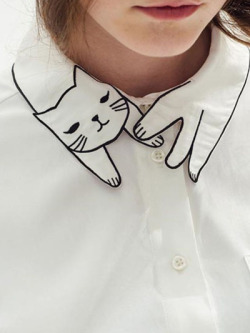 tobyyistmen:  Cat Blouse WhiteCat Blouse PinkCat Iphone CaseCat