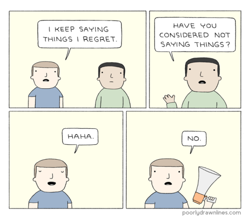 Poorly Drawn Lines - Saying Things