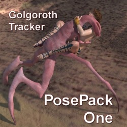 Recently we released Golgoroth Tracker by DeepSpace3D&hellip;Now they’ve released some steamy poses for your tracker and you V4! A set of 10 V4 poses and carefully matched Golgoroth Tracker poses. Works in Poser 9 and up! Check the link for extra info!