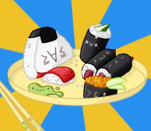 Reblog e descubra uma coisa intrigante sobre o sushi. 