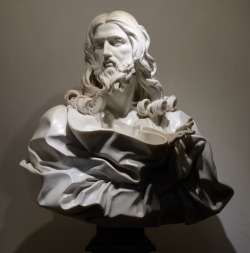 michelangelogallery:   Bust of Jesus Christ by Gianlorenzo Bernini