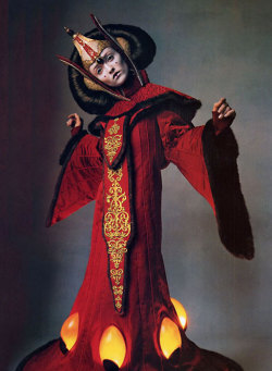 sirensongfashion:  Audrey Marnay in “Star Wars Couture” by