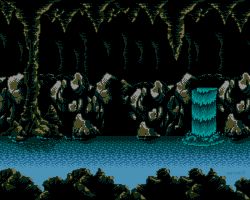 aaronki3:  Background from the first level of Shinobi III for