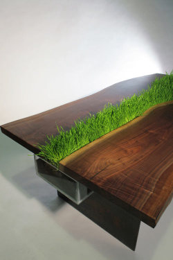 cjwho:  Planter Table by Emily Wettstein [artists on tumblr]