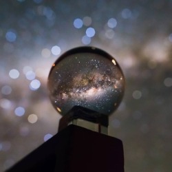 Galaxy in a Crystal Ball   Image Credit & Copyright: Juan