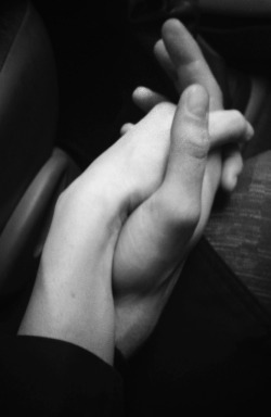 Sometimes I just want someone to hold my hand.