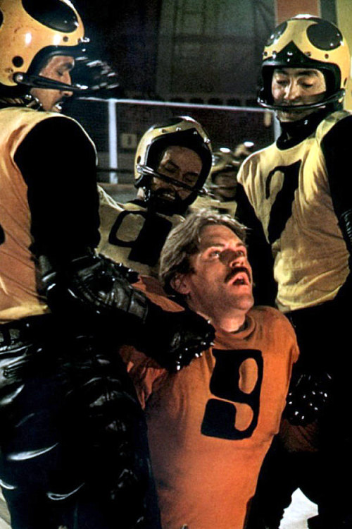 fantascientificamentevintage:    Jonathan…Jonathan…Jonathan (James Caan)Rollerball (1975)   