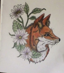 morrasea:  I drew a cute lil fox today :)