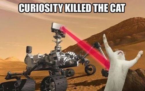 What the hell was he doing on Mars?!