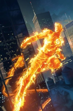 comicbookartwork:  The Human Torch