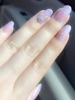 spring-harmony:emiii-chan:My nails this past week💖💖