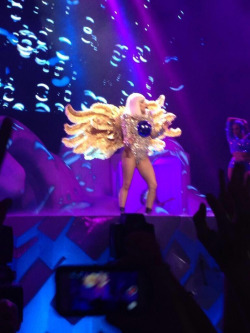 ladyxgaga:  May 4th, 2014: Opening the artRAVE in Ft. Lauderdale,